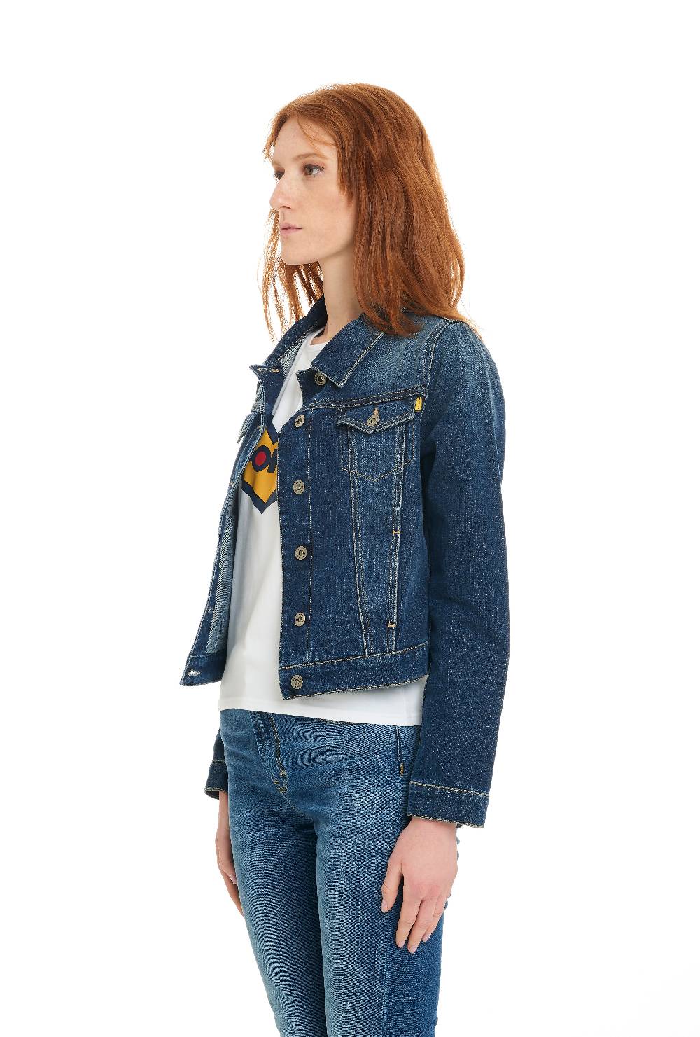 Pop84 Giubbino jeans lavaggio medio Affare Del Giorno