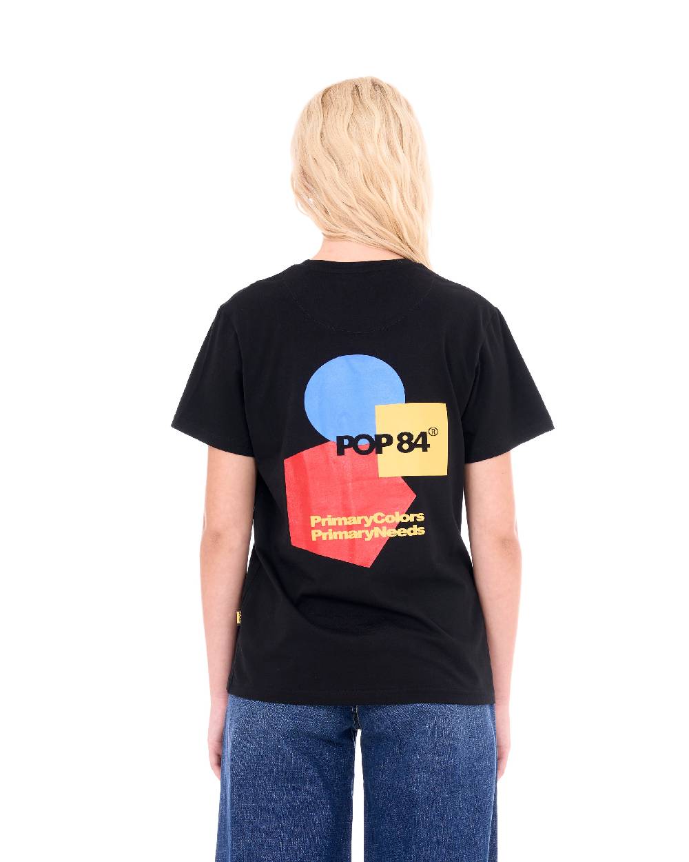 Pop84 T-shirt POP84 'Primary Colors Primary Needs' Convenienza