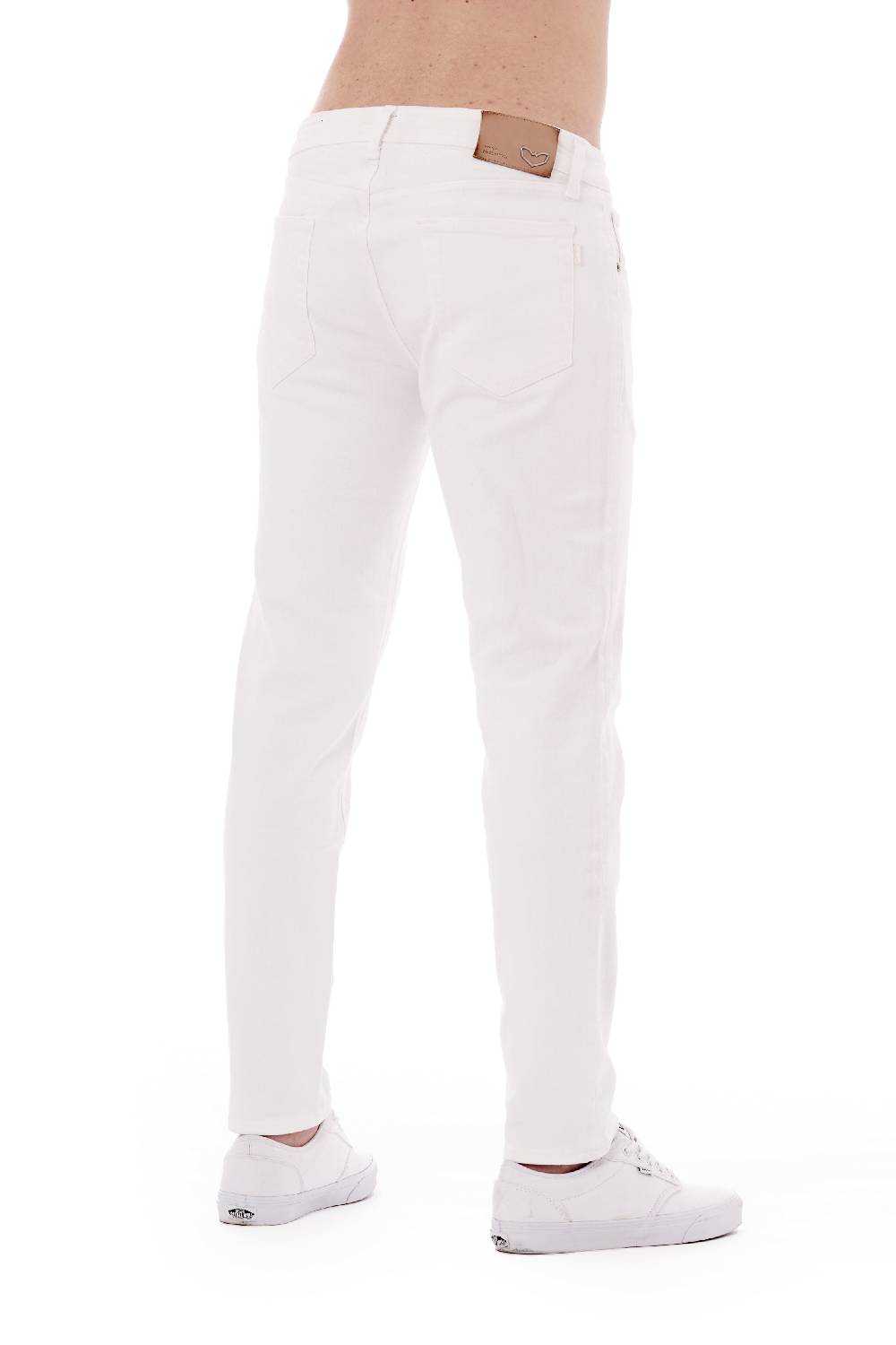Pop84 Pantalone in bull denim modello Berlino Outlet