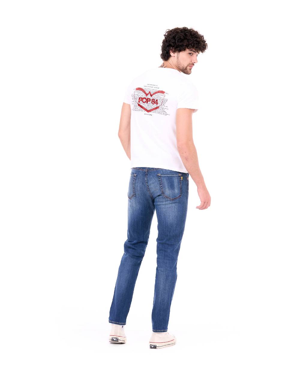 Pop84 T-shirt POP84 'Some Loves Last Forever' Saldi