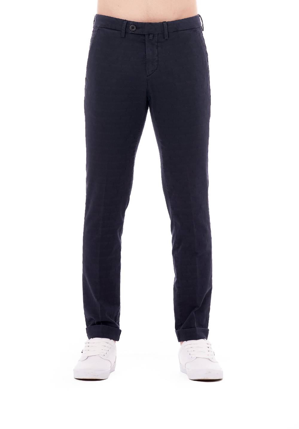 Pop84 Pantalone chino con micro ricami modello Milano I Più Venduti
