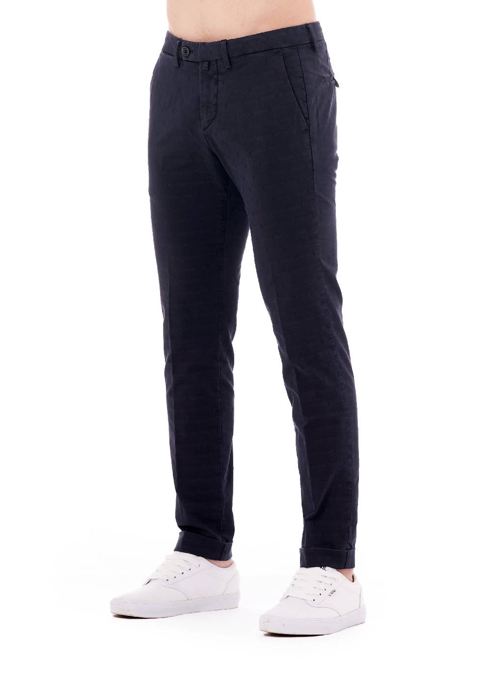Pop84 Pantalone chino con micro ricami modello Milano I Più Venduti