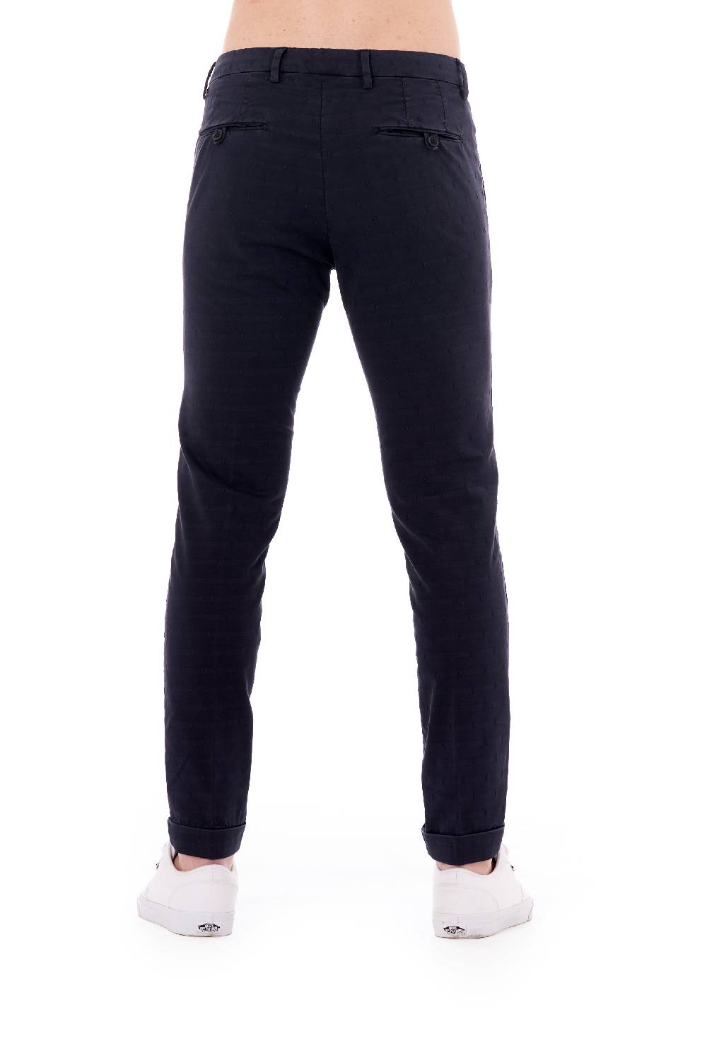 Pop84 Pantalone chino con micro ricami modello Milano I Più Venduti