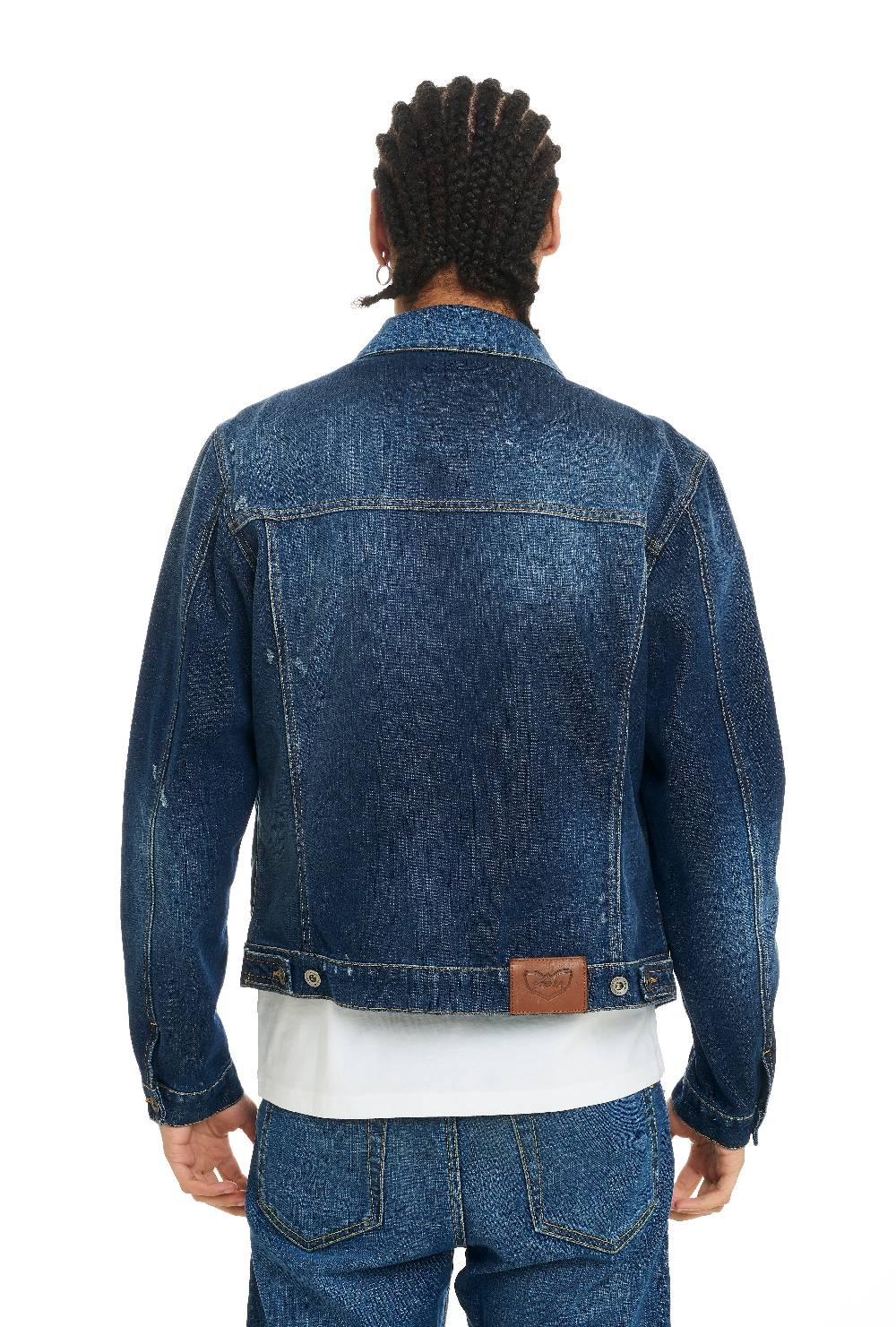 Pop84 Giubbino jeans lavaggio medio Negozio