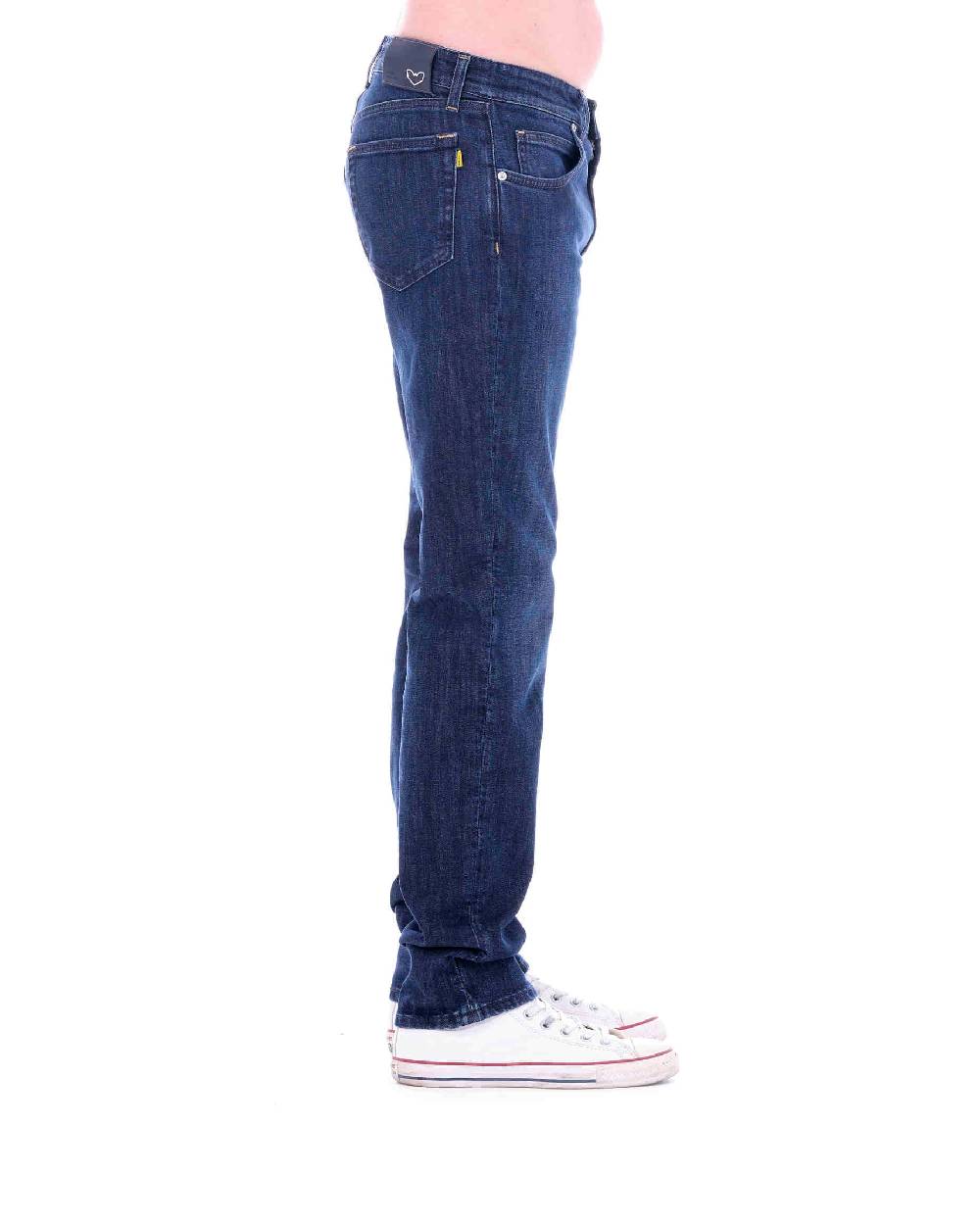 Pop84 Jeans 5 tasche regular fit Berlino Luxury Qualità