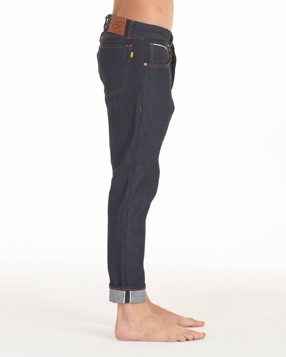 Pop84 Jeans CIMOSATO non lavato tessuto giapponese Soddisfazione Garantita