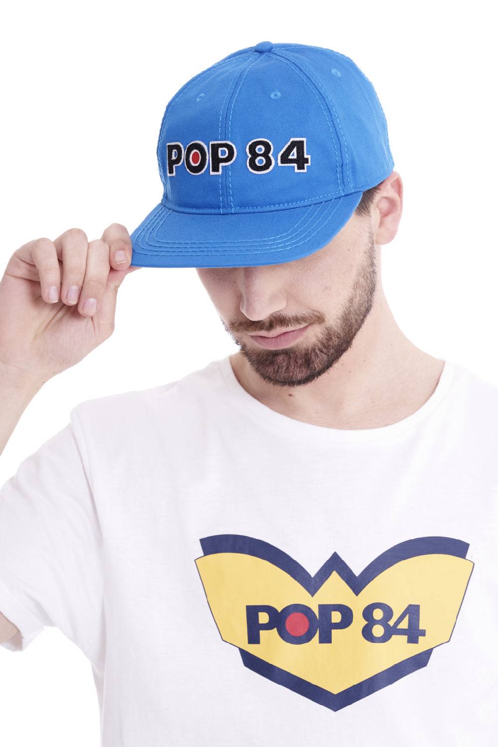 Pop84 Cappello Scritta POP84 Consegna Veloce