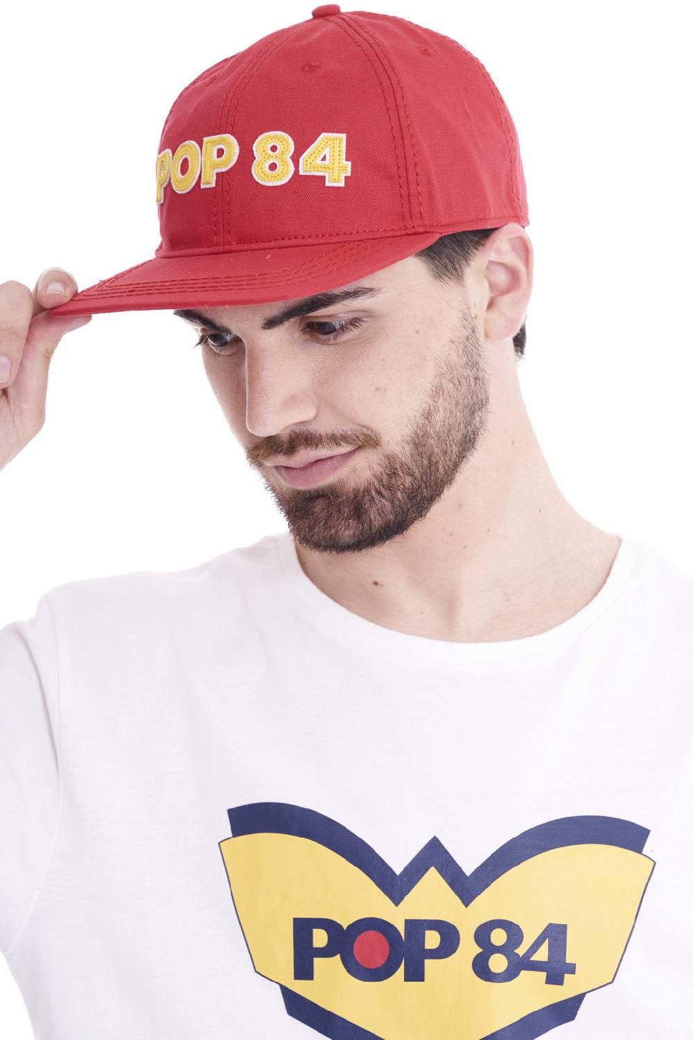 Pop84 Cappello Scritta POP84 Consegna Veloce
