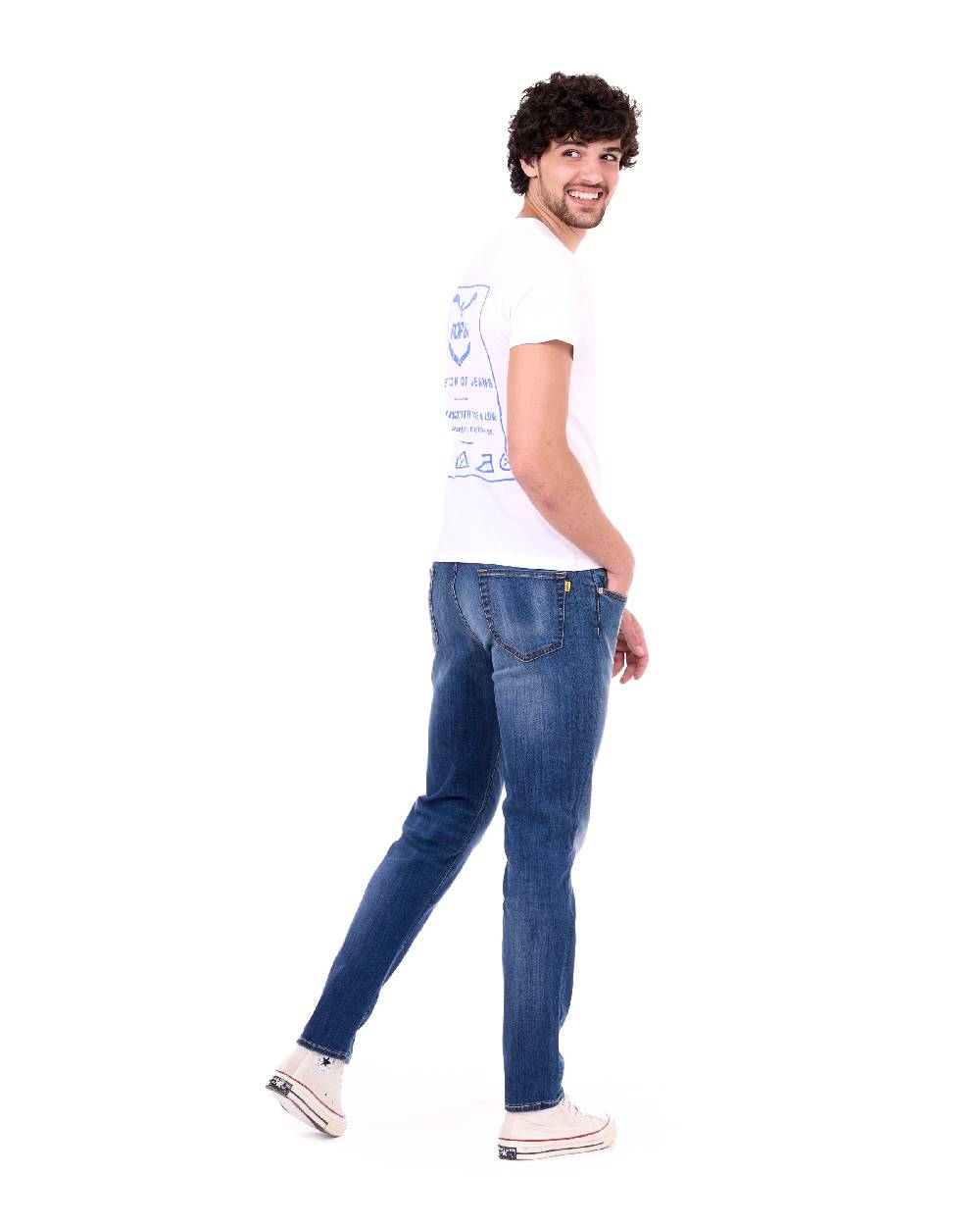 Pop84 T-shirt POP84 'The Icon Of Jeans' Shopping Online