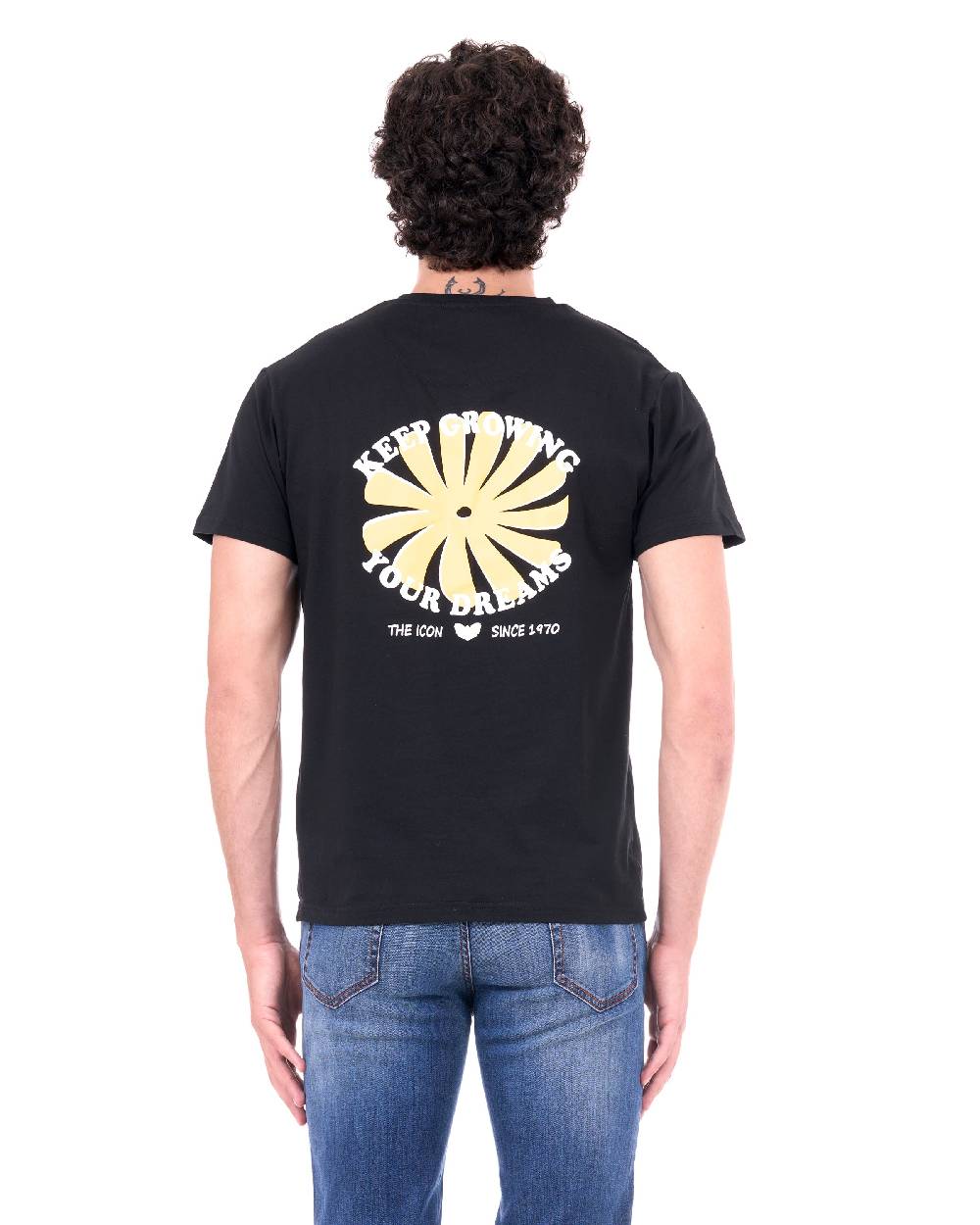 Pop84 T-shirt POP84 'Keep Growing Your Dream' Prezzo Ridotto