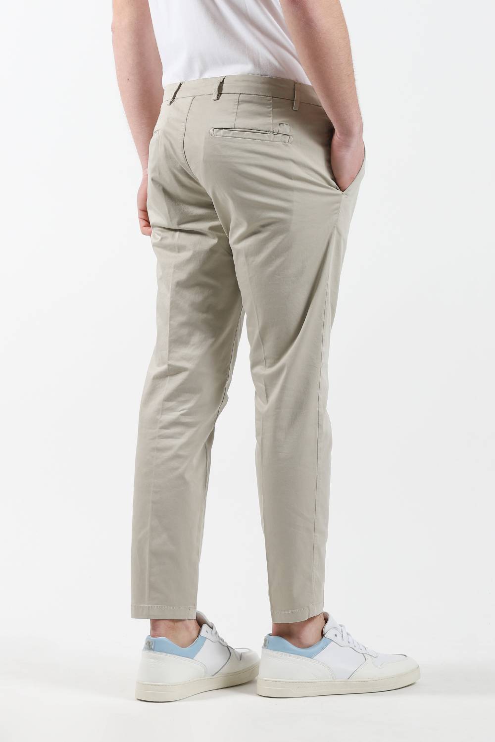 Primo Emporio Pantalone chinos tasca America - Sabbia Negozio