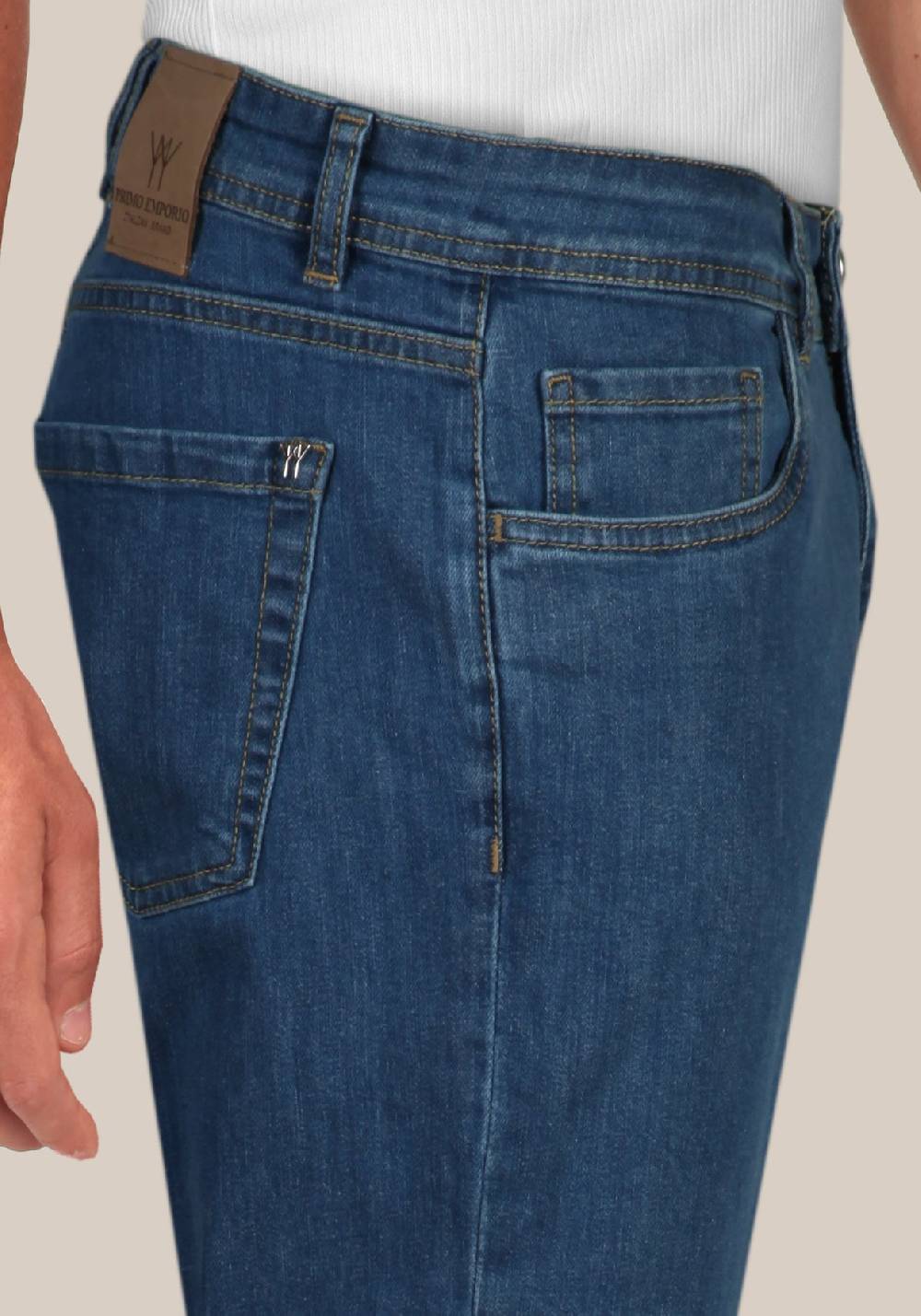 Primo Emporio Jeans regular fit lavaggio Medio Blue In Vendita