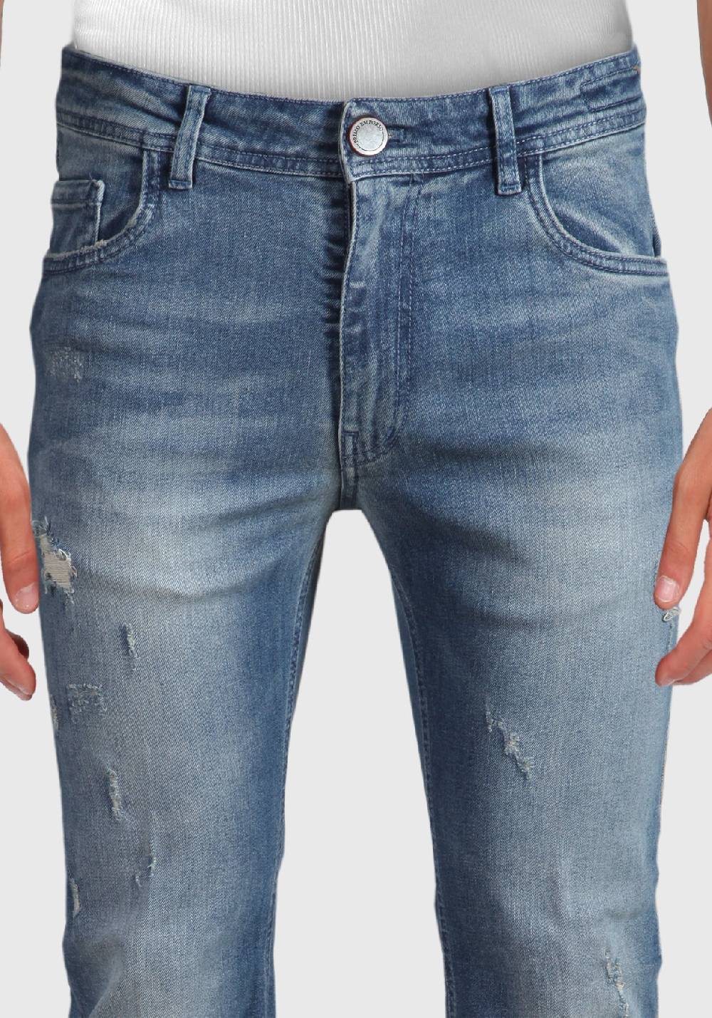 Primo Emporio Jeans regular con rotture lavaggio al Thè Offerte