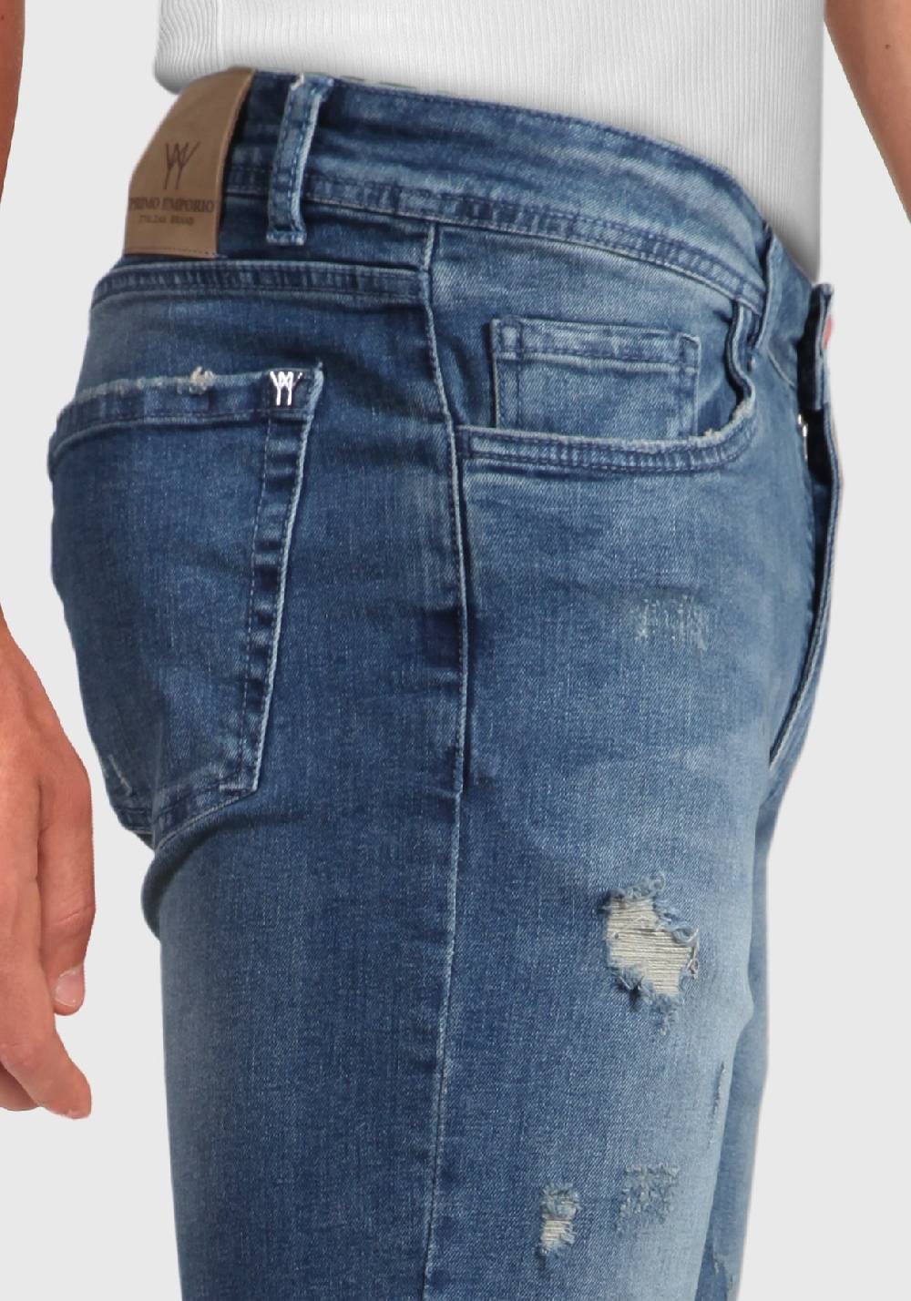 Primo Emporio Jeans regular con rotture lavaggio al Thè Offerte