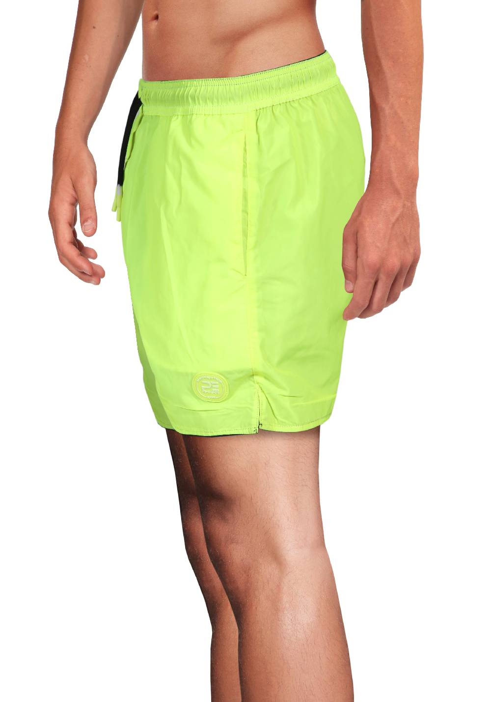Primo Emporio Costume Boxer Double Faces - Nero/Giallo Vendita Calda