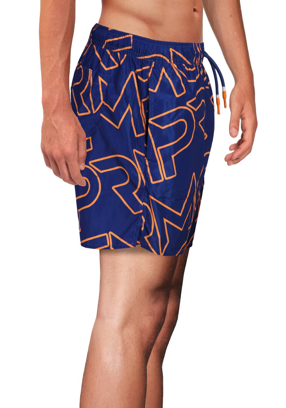 Primo Emporio Costume Boxer con Scritta Primo Emporio - Blue Negozio