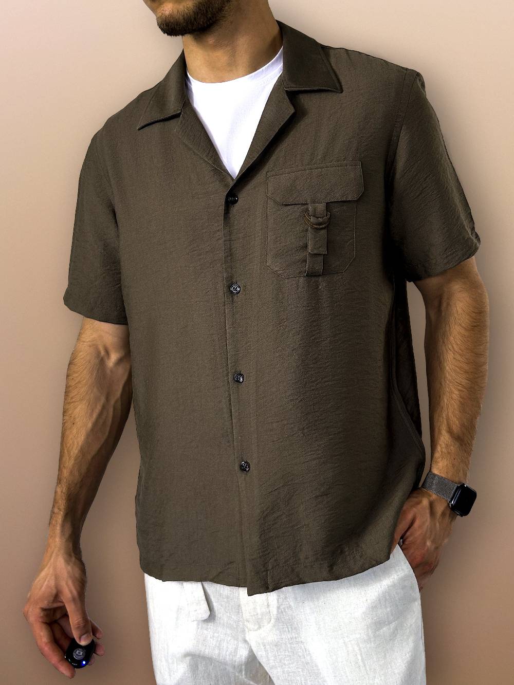Primo Emporio Camicia mezza manica con taschino Promozione Limitata