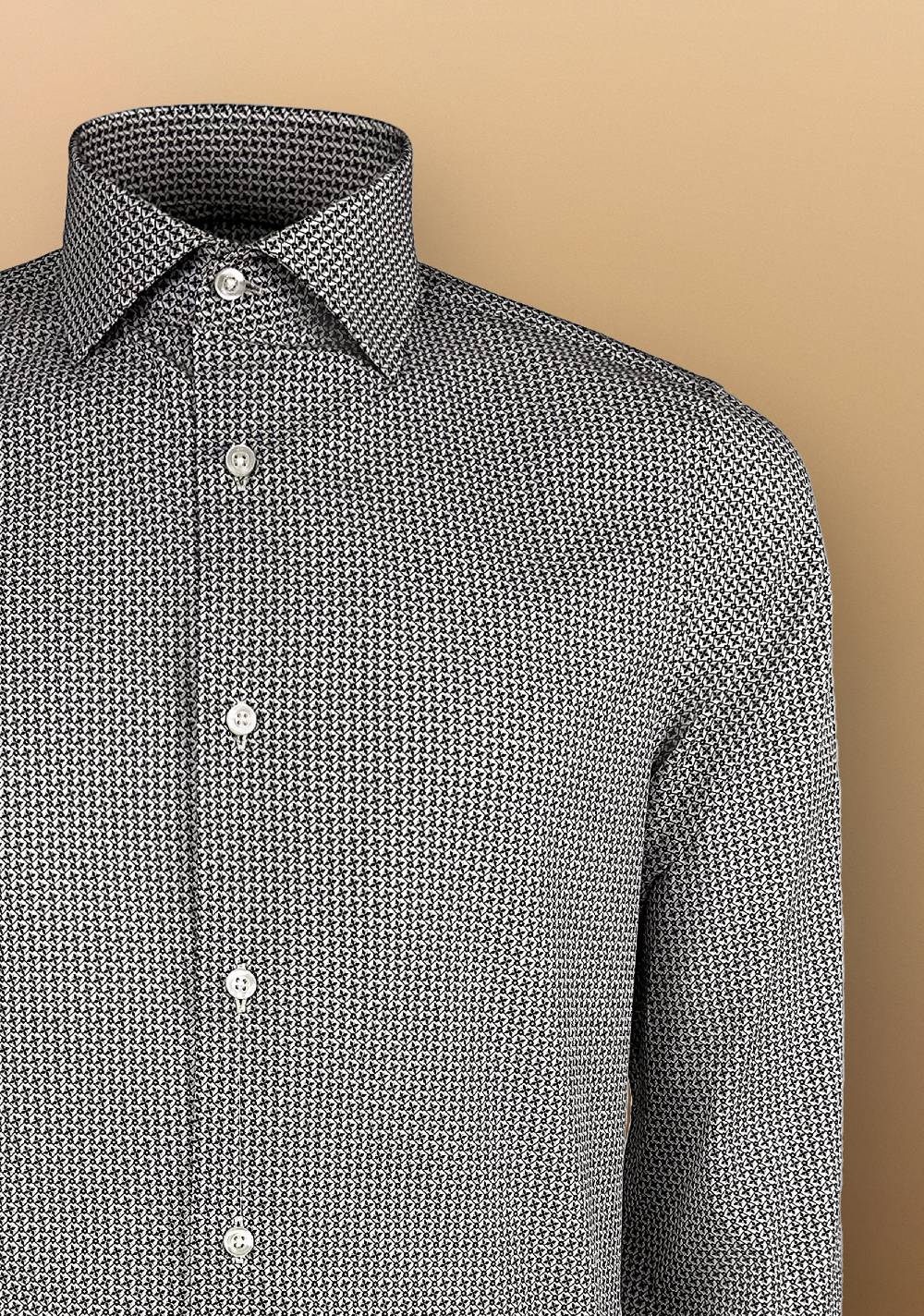 Primo Emporio Camicia in Cotone con microfantasia Sconto