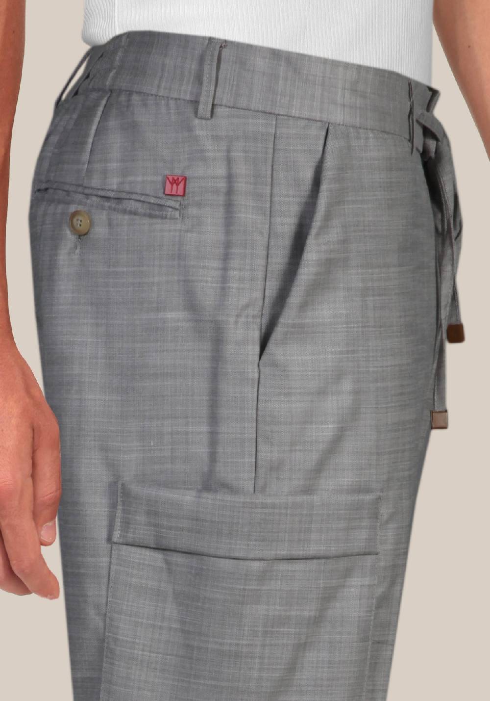 Primo Emporio Pantalone cotone con tascone laterale Vendita Calda