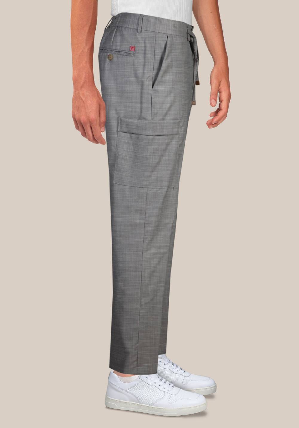 Primo Emporio Pantalone cotone con tascone laterale Vendita Calda