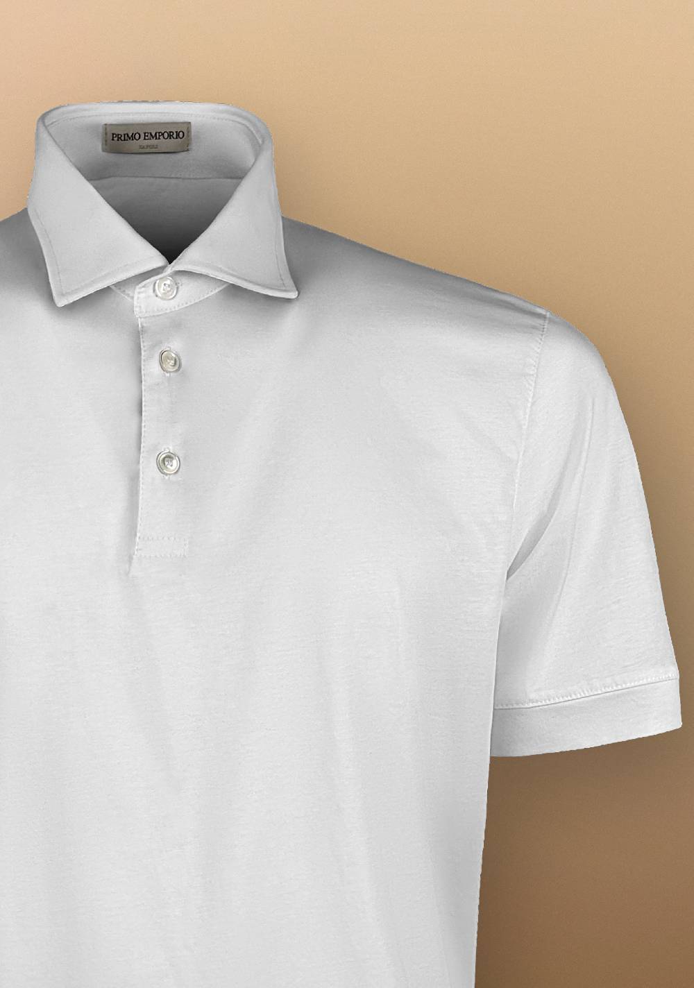 Primo Emporio Polo Filo di scozia tre bottoni Promozione
