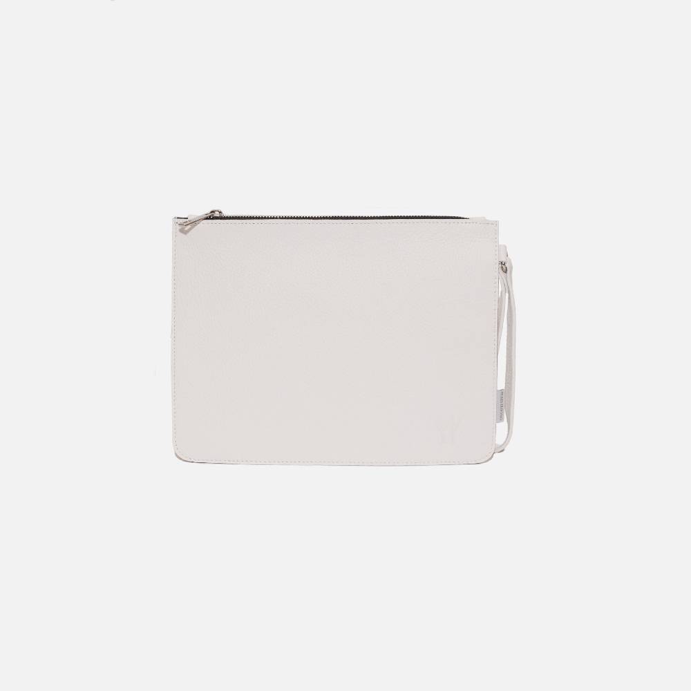 Primo Emporio Pochette Rigida in Pelle Logo Inciso Prezzo Ridotto