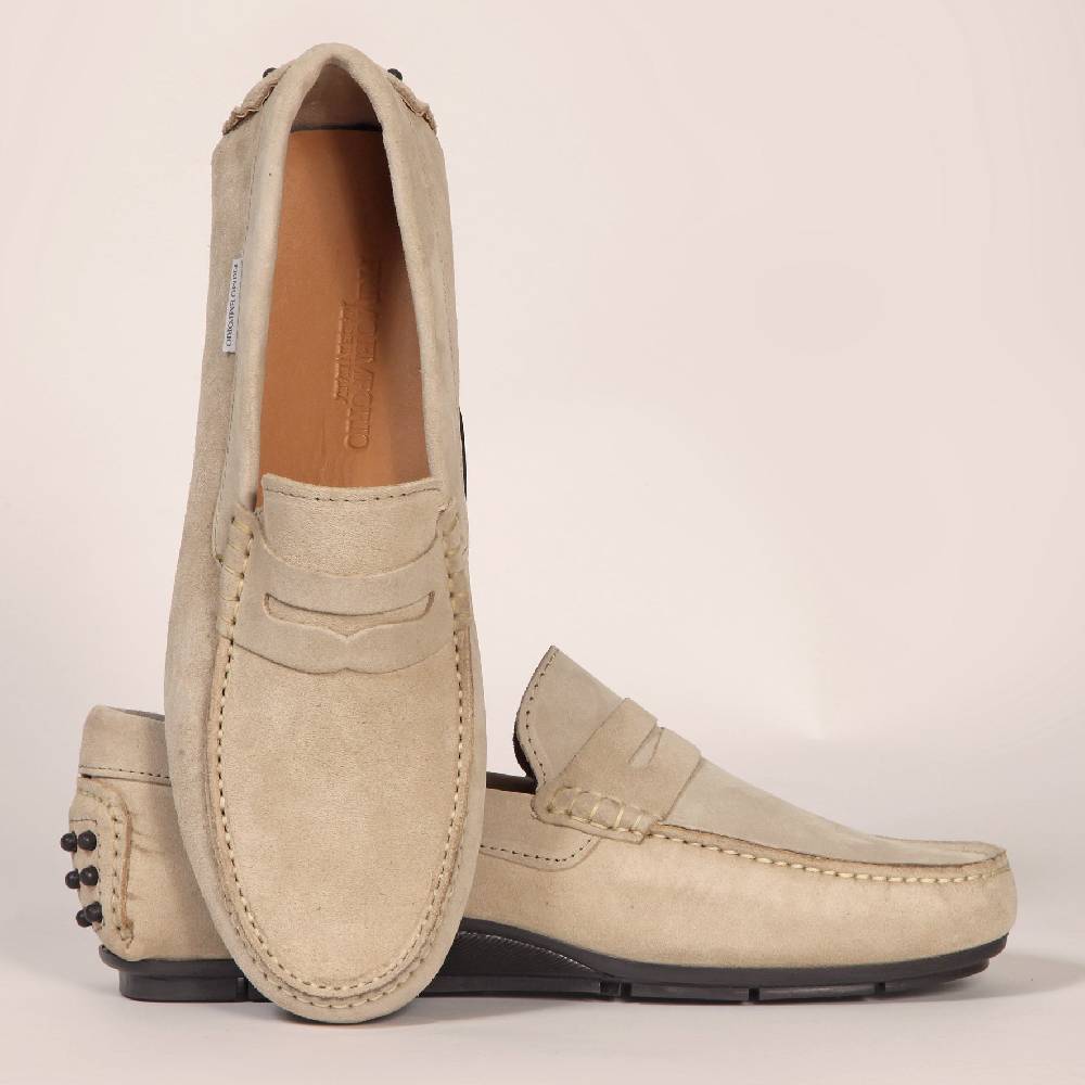 Primo Emporio Mocassino in camoscio Sconto