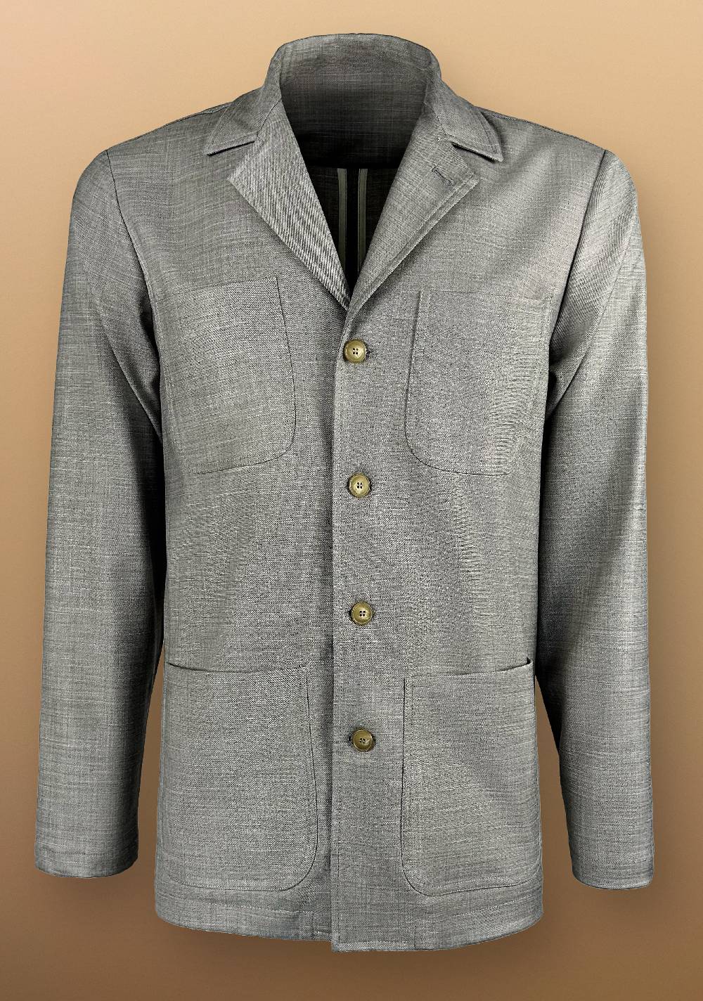Primo Emporio Giacca camicia con Tasche a Toppe Negozi Online