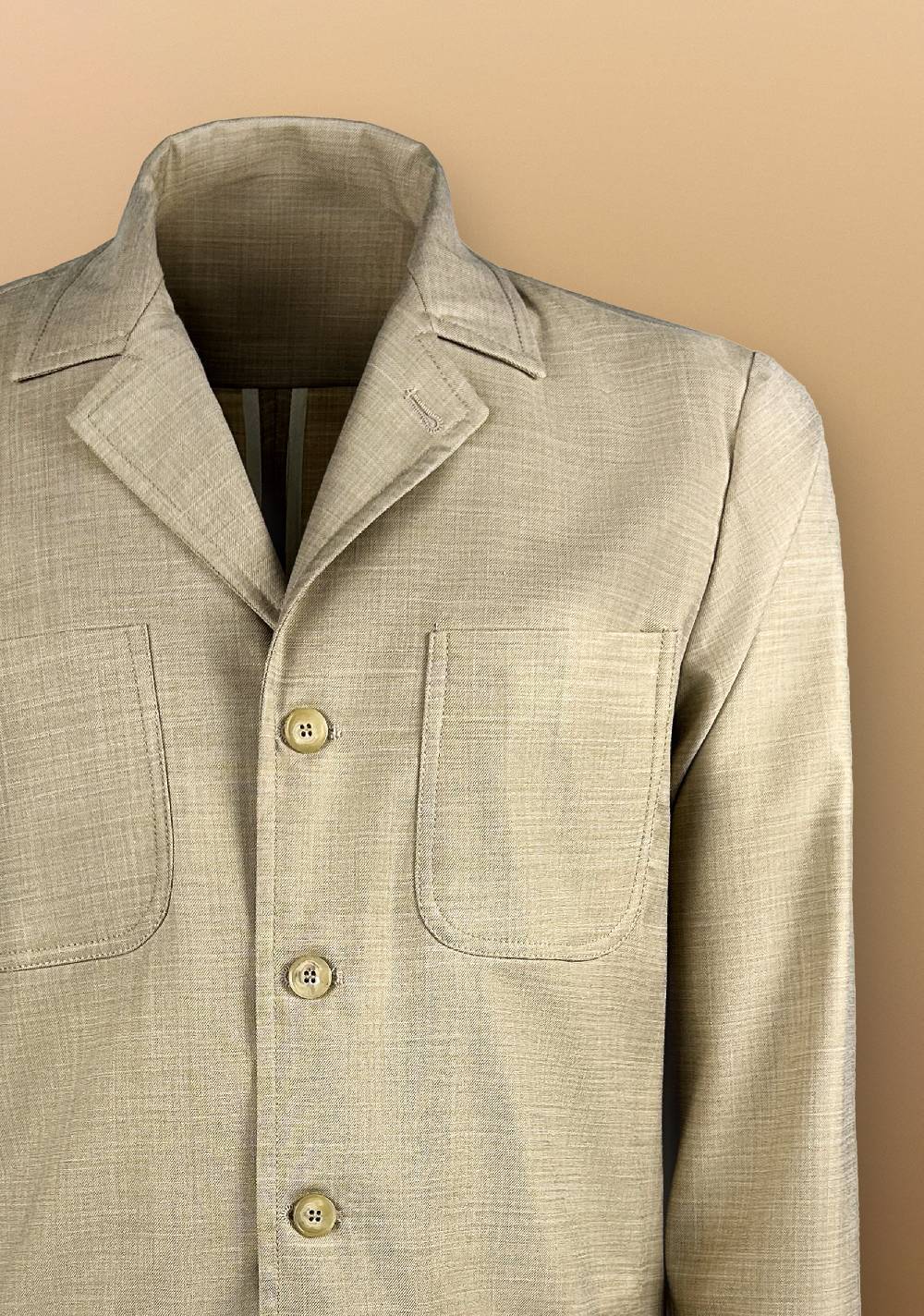 Primo Emporio Giacca camicia con Tasche a Toppe Acquista Ora