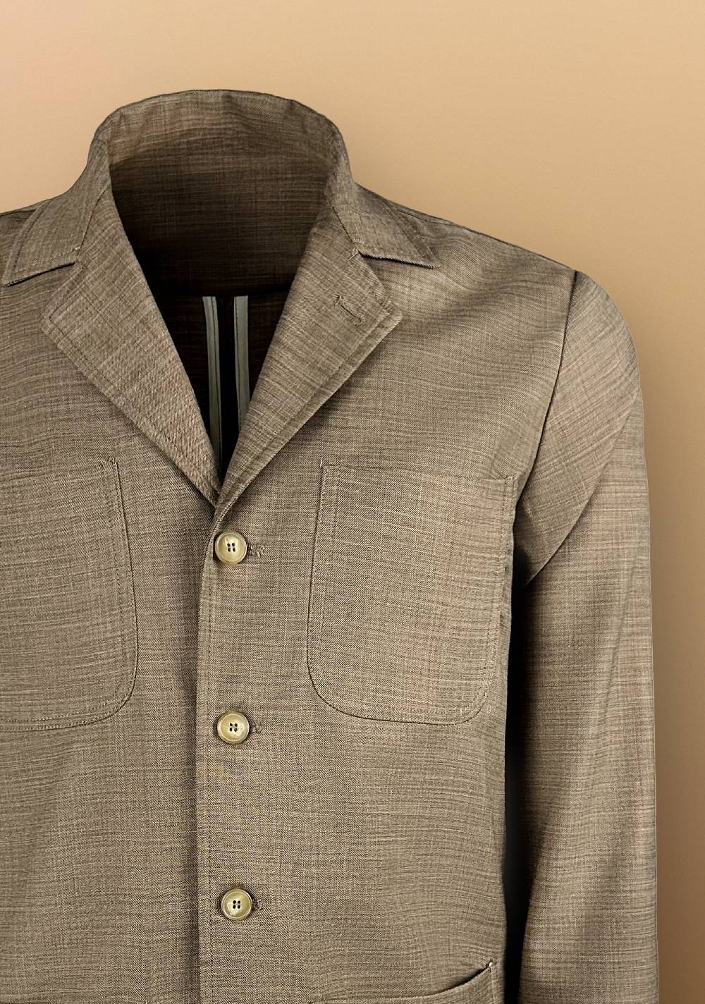 Primo Emporio Giacca camicia con Tasche a Toppe Consegna Veloce