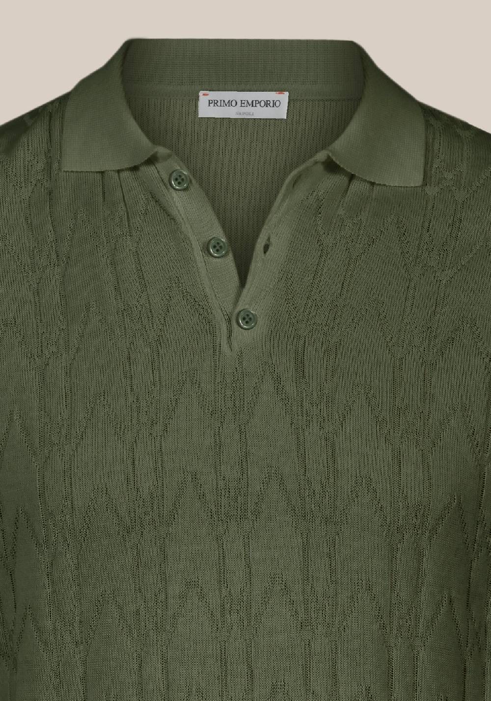 Primo Emporio Polo in cotone grammatura logo Promozione Limitata