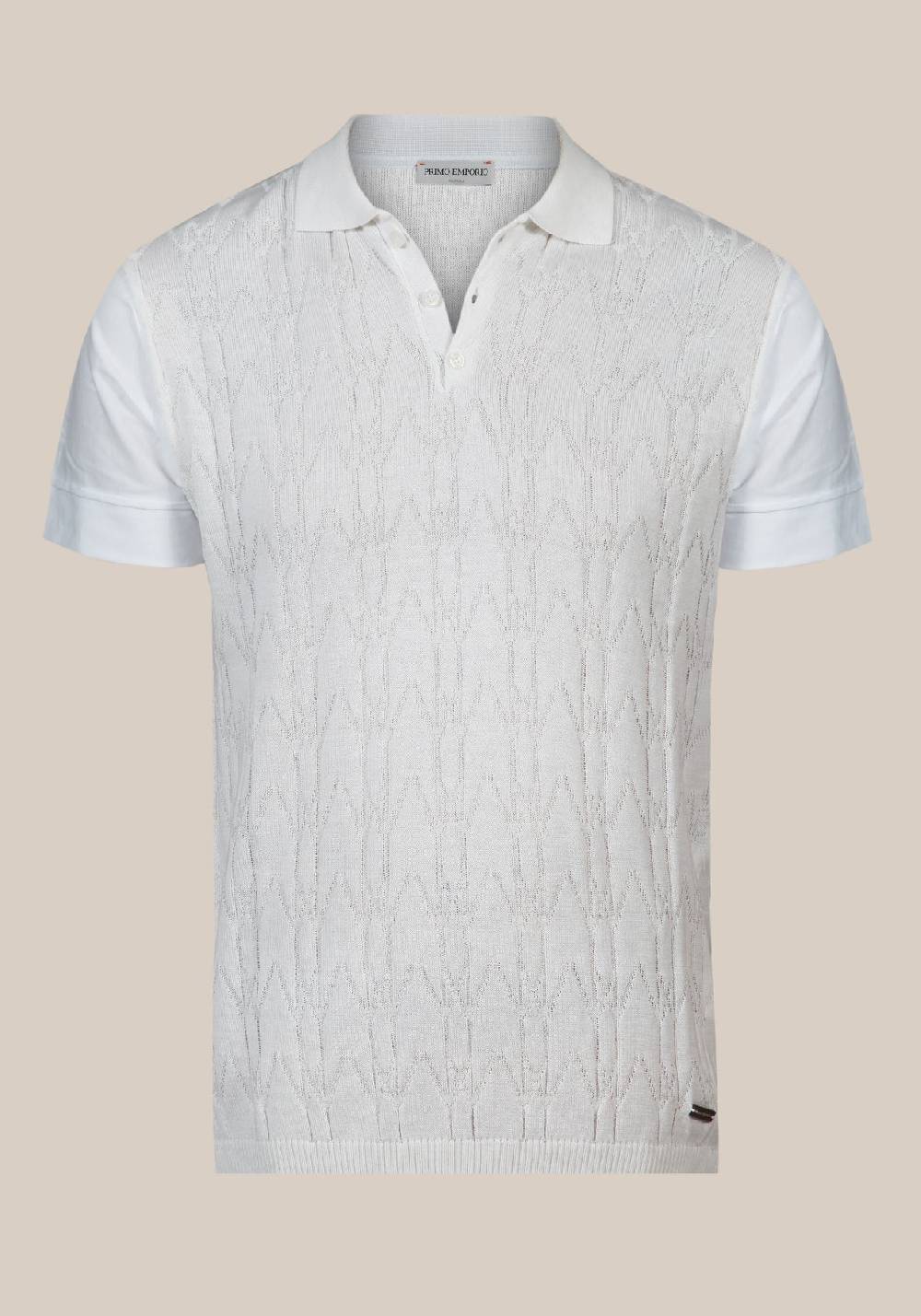 Primo Emporio Polo in cotone grammatura logo Fino Al -60%