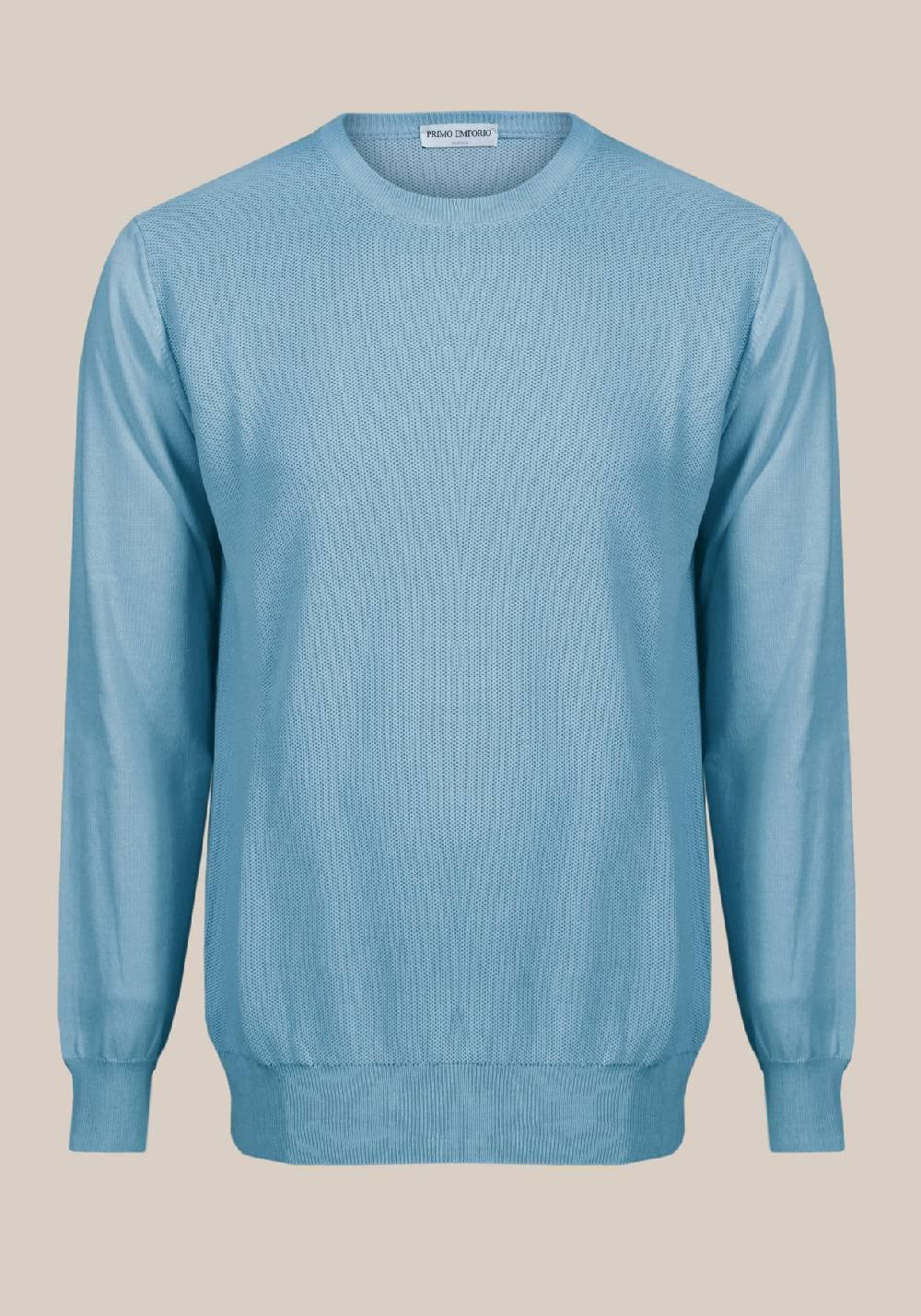 Primo Emporio Maglia giro collo tessitura punto riso Affare Del Giorno