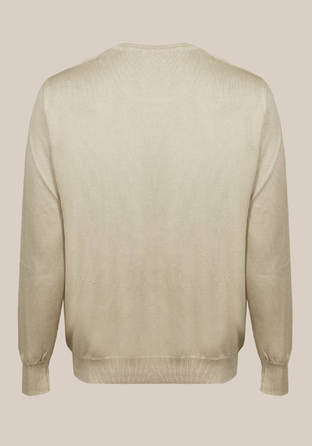 Primo Emporio Maglia giro collo tessitura punto riso Prezzo Ridotto