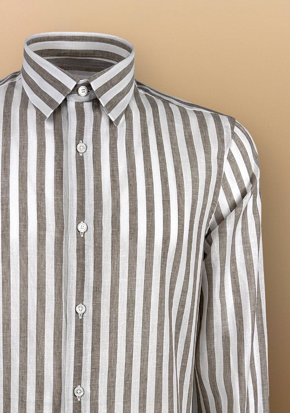Primo Emporio Camicia manica lunghe a righe In Vendita