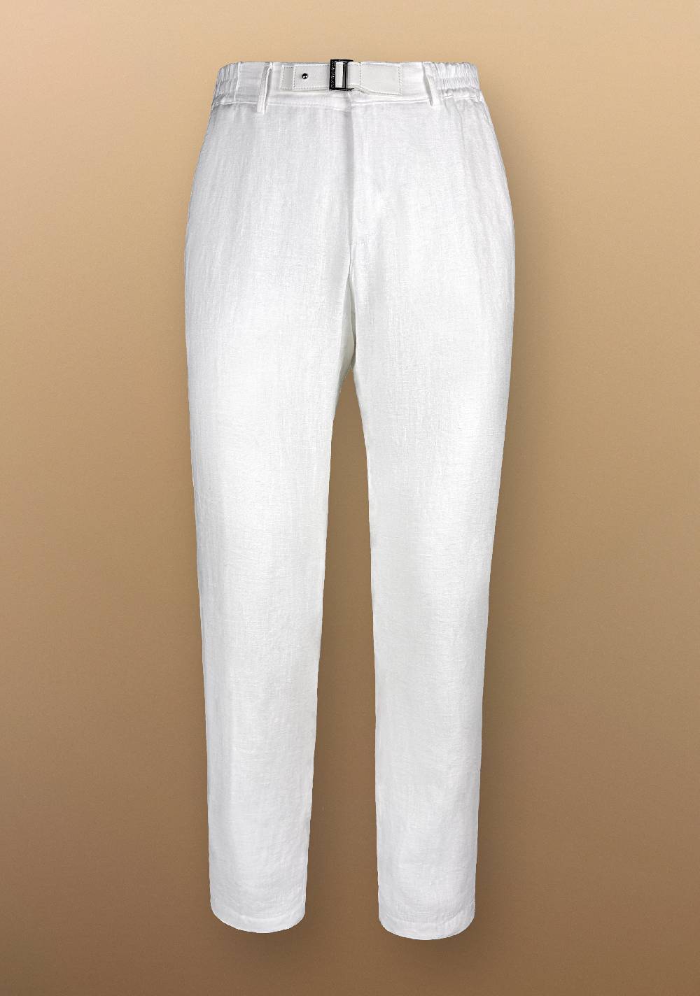 Primo Emporio Pantalone in Lino con cinturino in Ecopelle Nuova