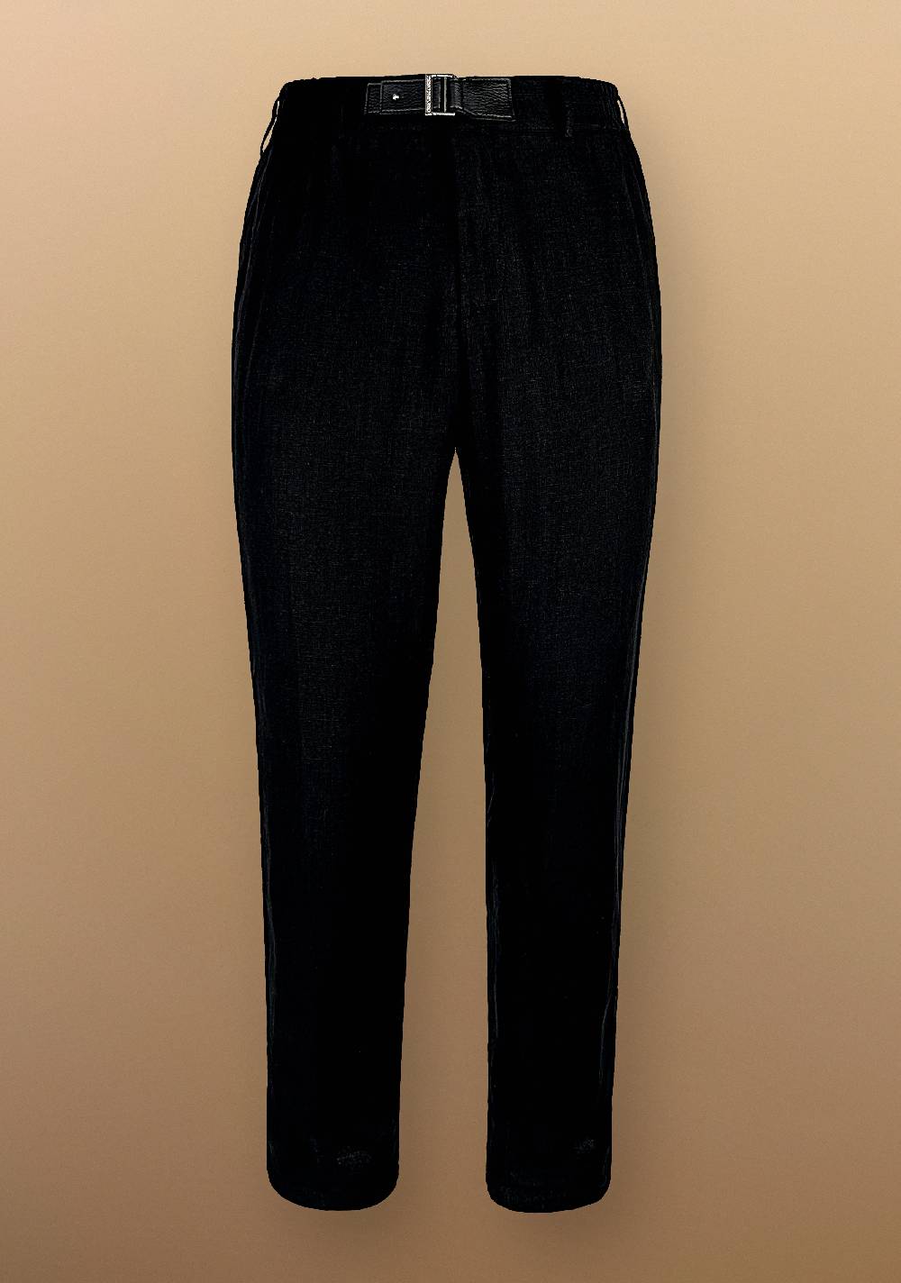 Primo Emporio Pantalone in Lino con cinturino in Ecopelle Moda