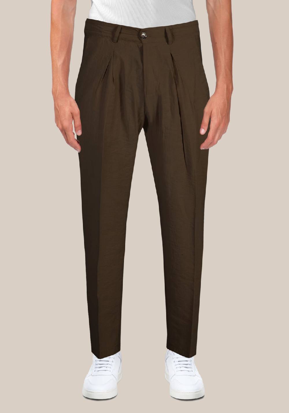 Primo Emporio Pantalone tessuto morbido In Linea
