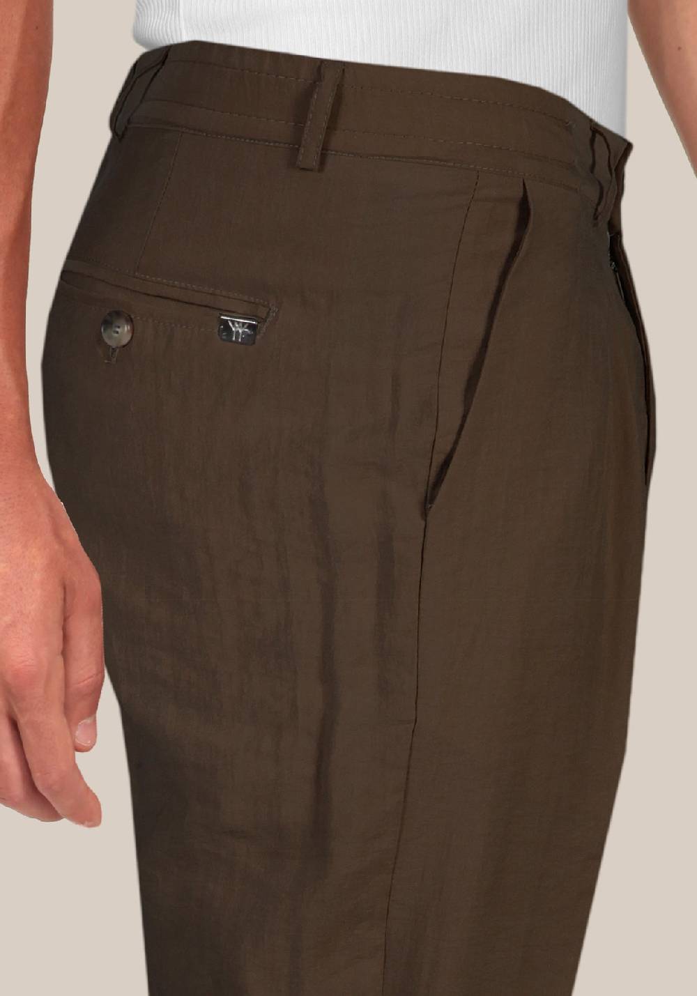 Primo Emporio Pantalone tessuto morbido In Linea