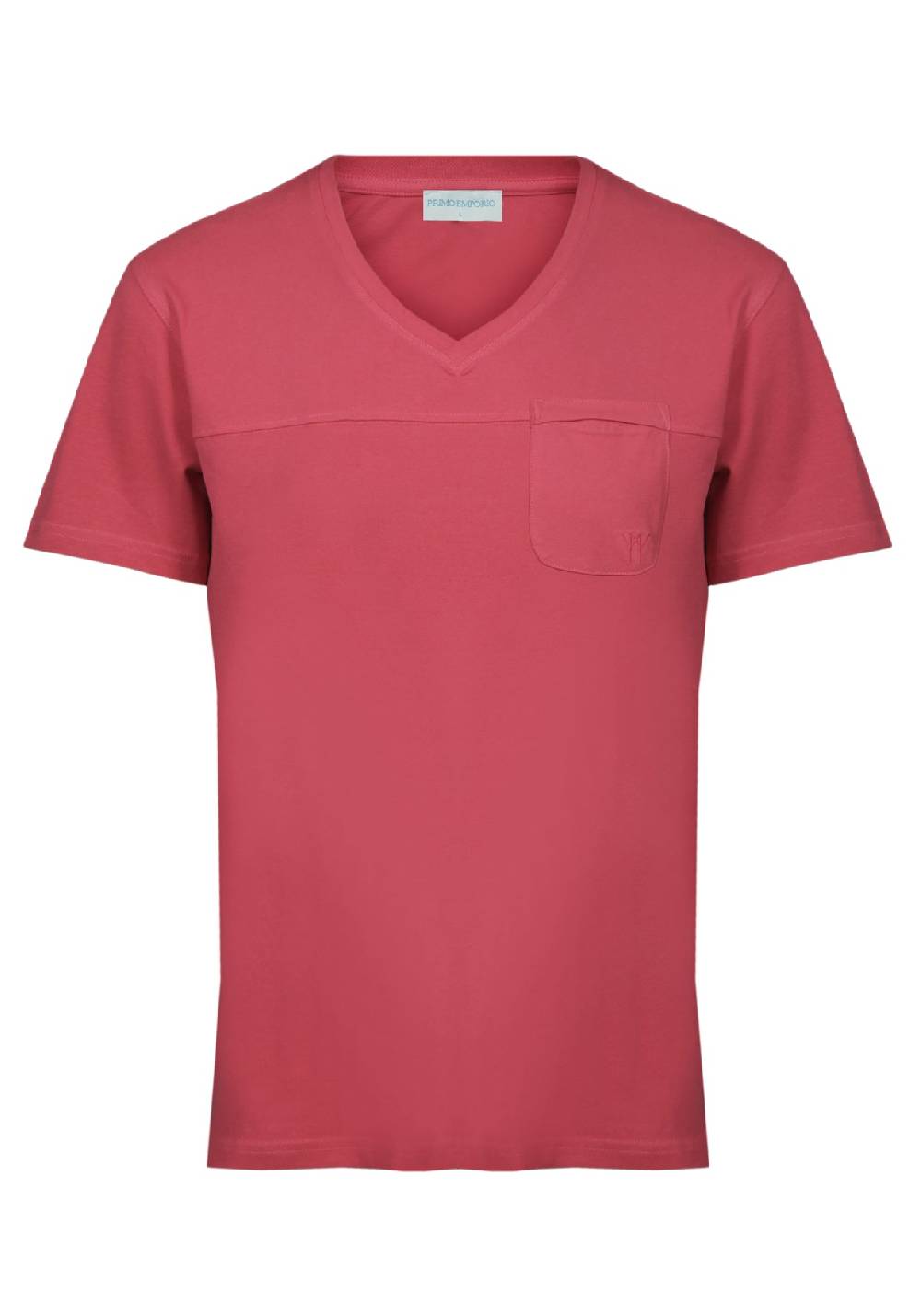 Primo Emporio T-shirt scollo a V con taschino Spedizione Gratuita
