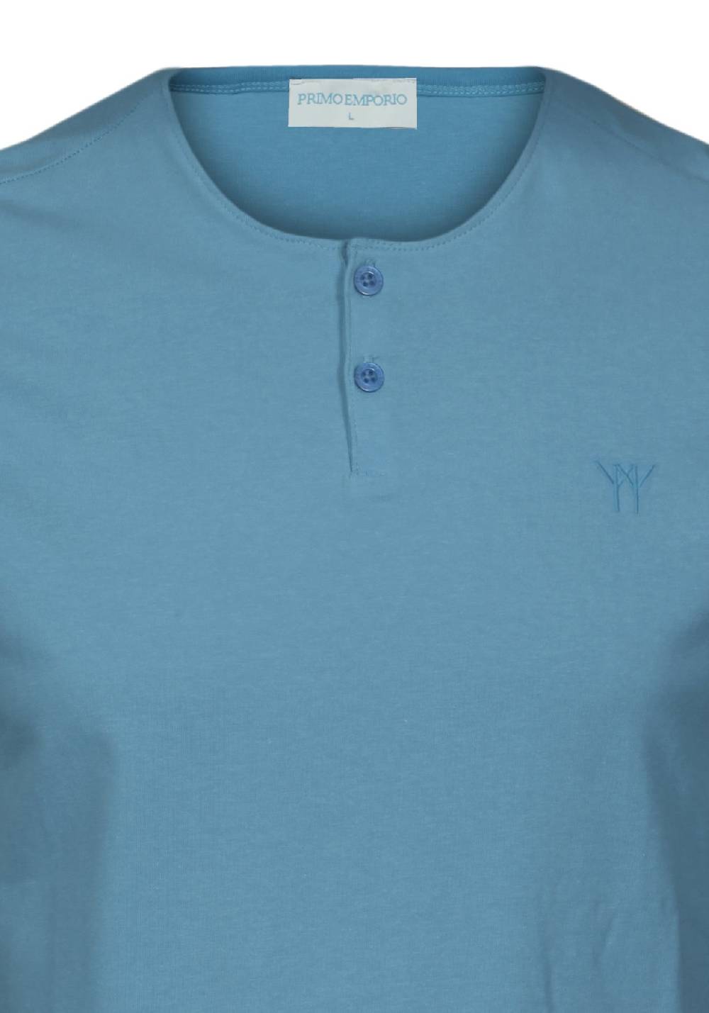 Primo Emporio T-shirt mezza manica con Bottoni Soddisfazione Garantita