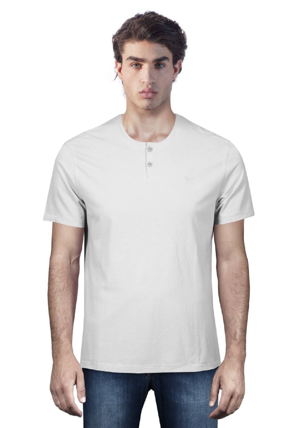 Primo Emporio T-shirt mezza manica con Bottoni Qualità Garantita