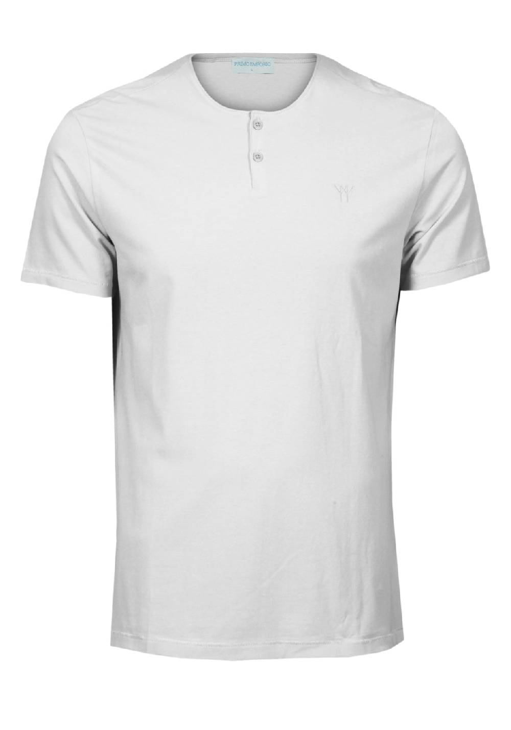 Primo Emporio T-shirt mezza manica con Bottoni Qualità Garantita