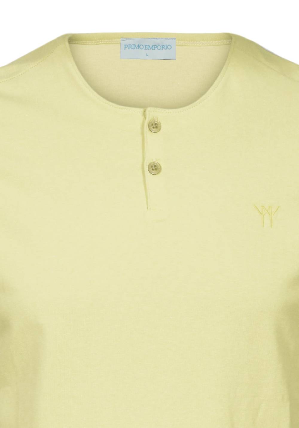 Primo Emporio T-shirt mezza manica con Bottoni Only for today