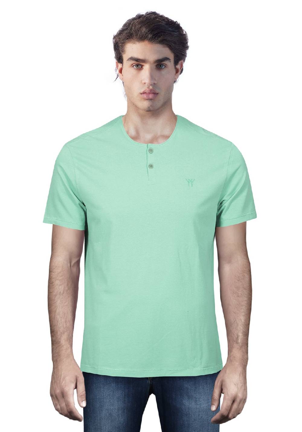 Primo Emporio T-shirt mezza manica con Bottoni Acquista Ora