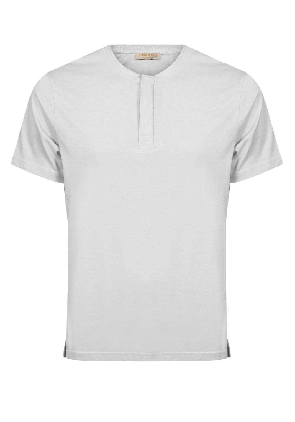 Primo Emporio T-shirt mezza manica con bottoni coperti Fino al 55% di sconto