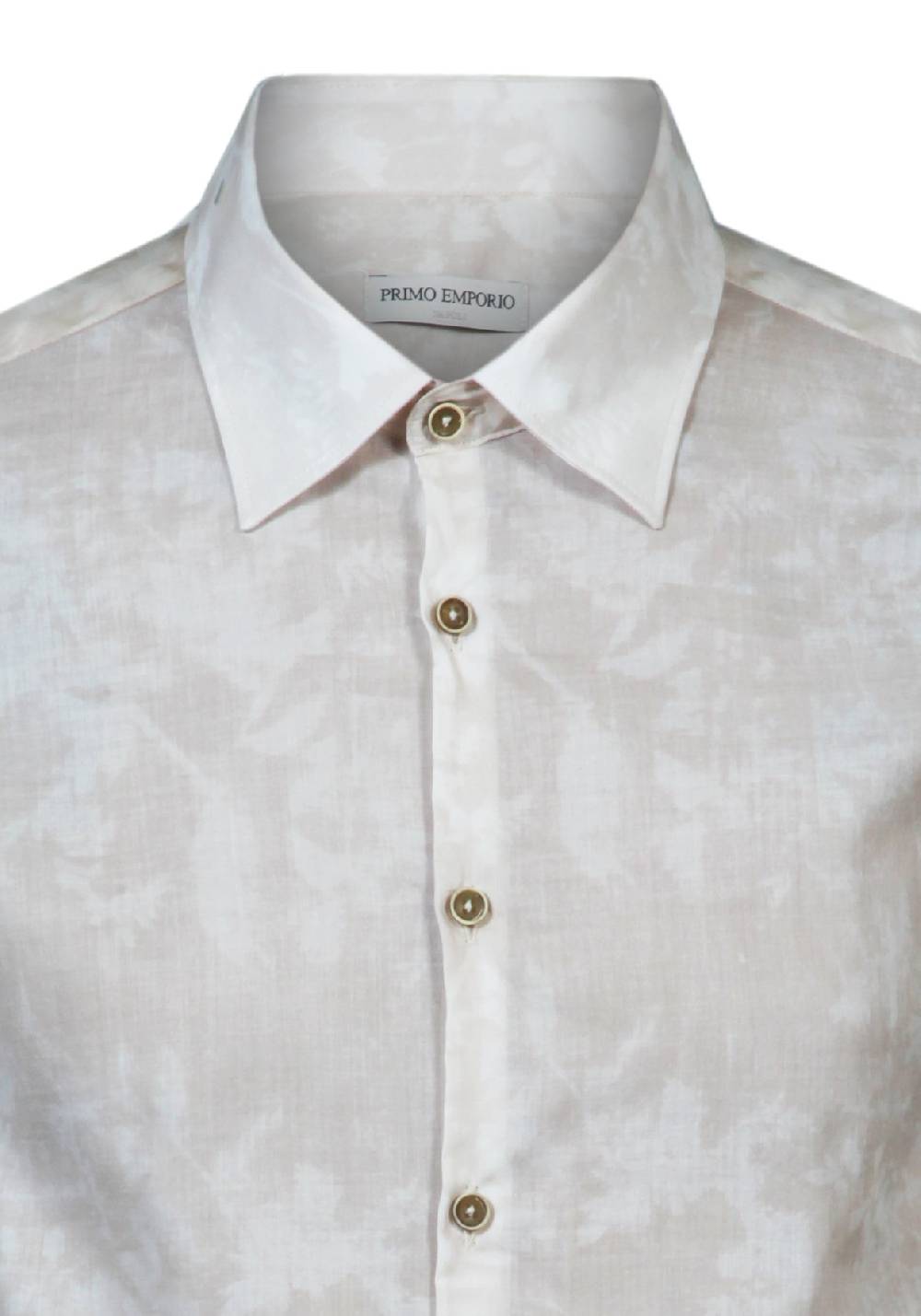 Primo Emporio Camicia in Cotone Fantasia astratta Esporta salva