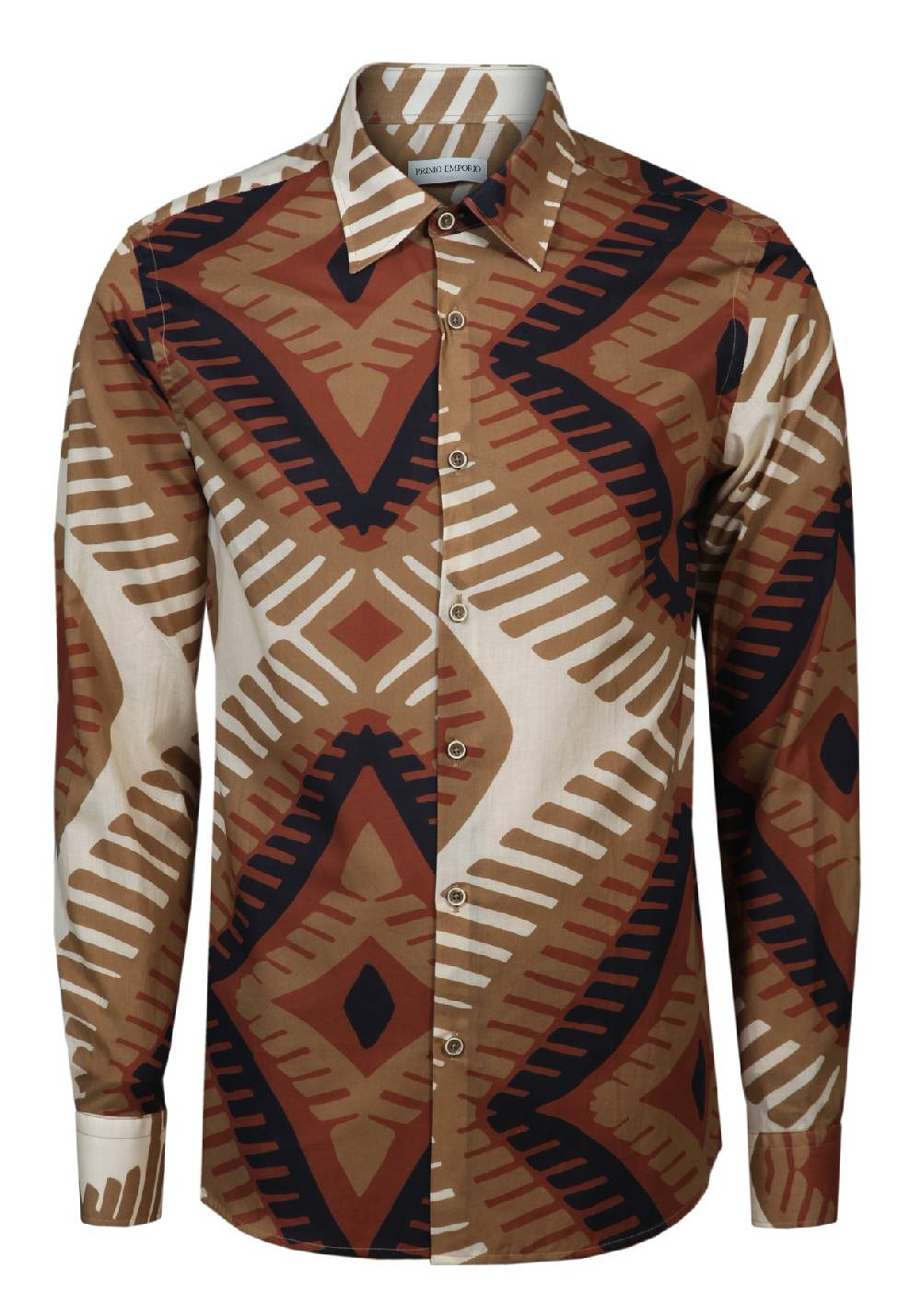 Primo Emporio Camicia in Cotone Fantasia Grande Duty-free