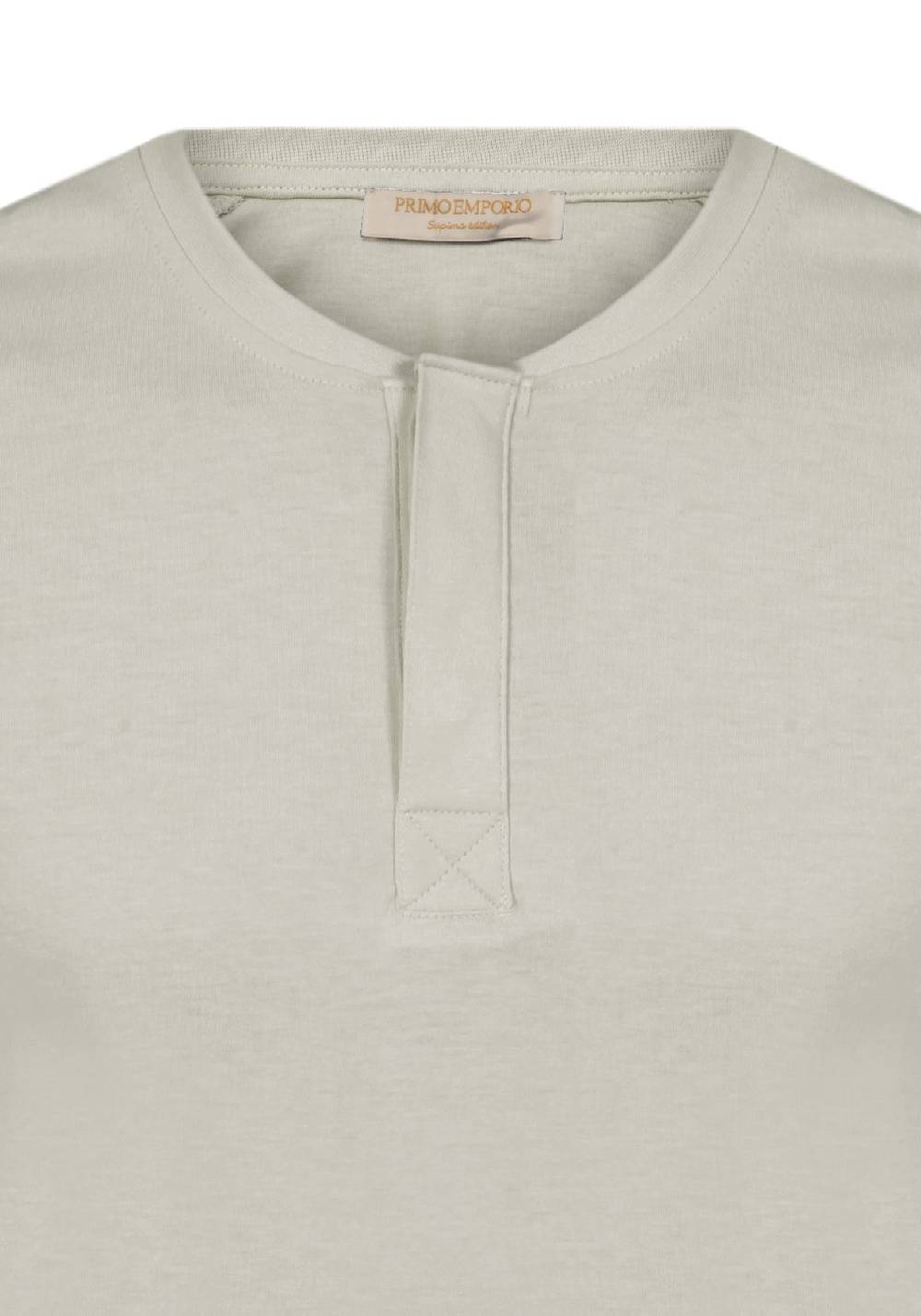 Primo Emporio T-shirt mezza manica con bottoni coperti Nuovo