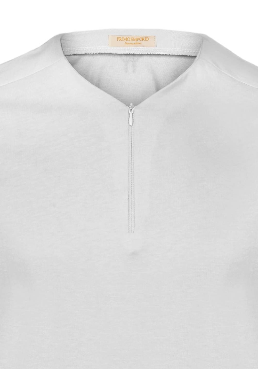 Primo Emporio T-shirt con zip mezza manica Qualità Garantita